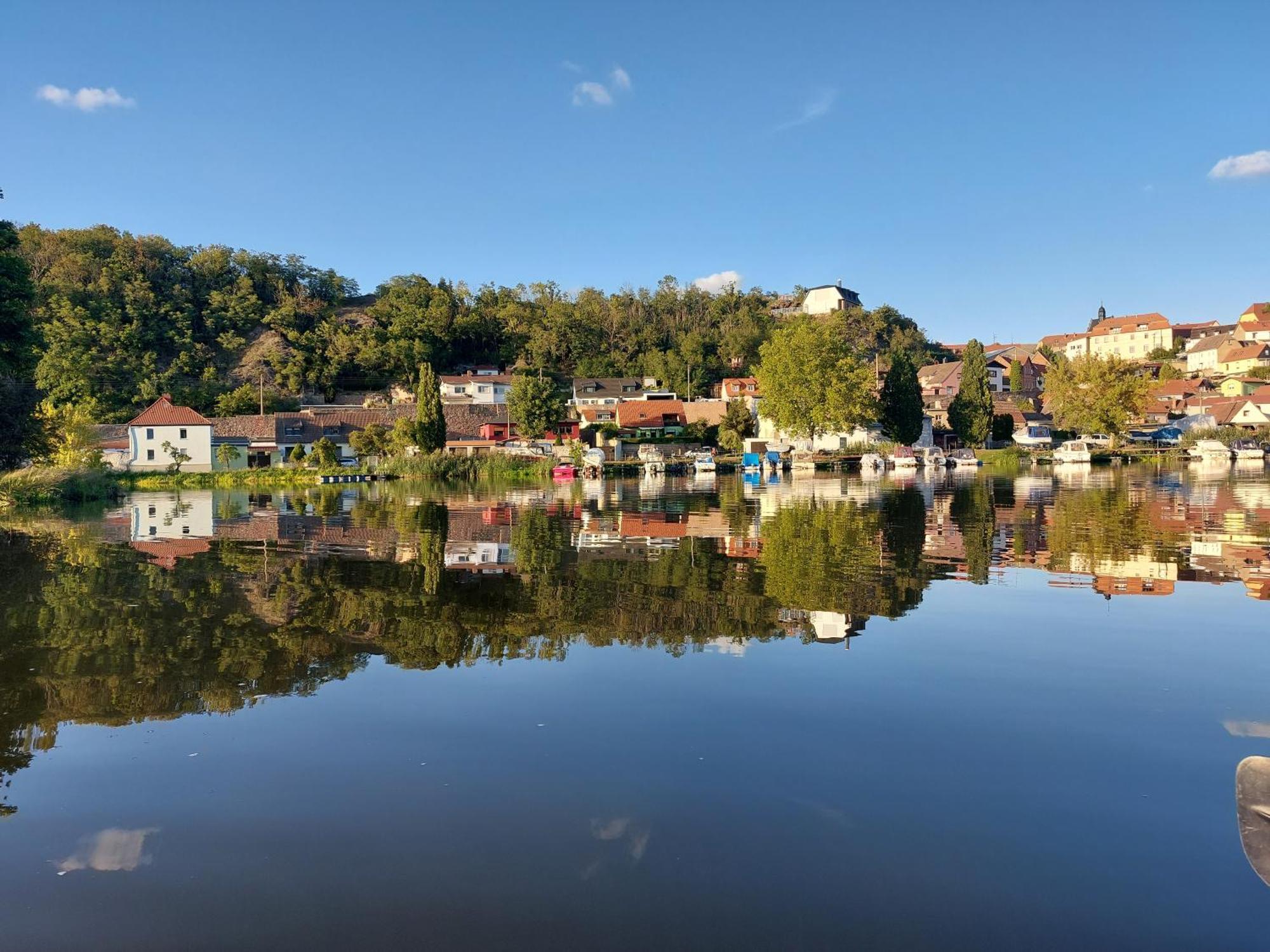 Ferienhaus Saaleblick Wettin Exteriör bild